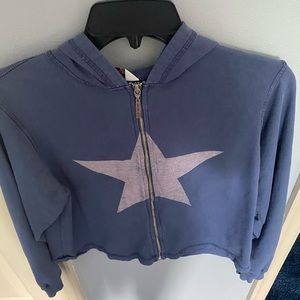 Hard tail zip up hoodie